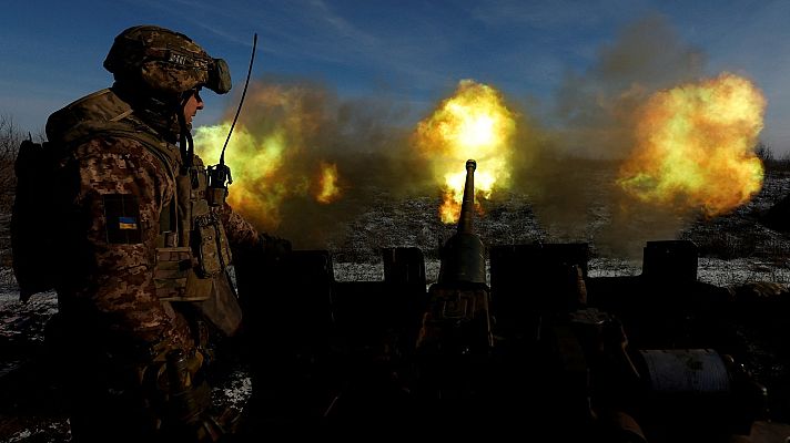 Telediario 2 - Rusia, cerca de doblegar la resistencia ucraniana en Soledar