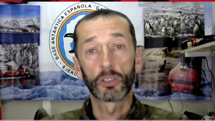 La noche en 24h - Entrevista a José Juan Arroyo, comandante de la Base Gabriel de Castilla en la Antártida