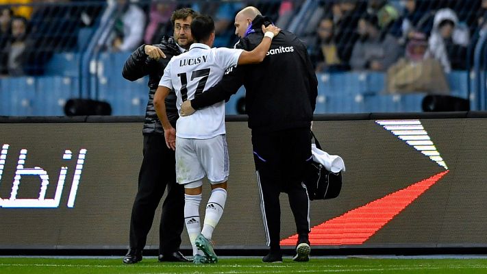 Telediario Matinal - Camavinga y Lucas Vázquez terminan lesionados en la Supercopa