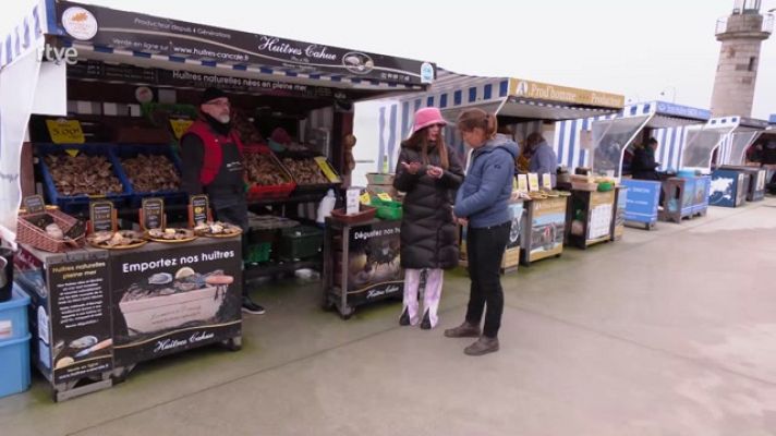 Aquí la Tierra - Las ostras planas de Cancale, desde Francia y al mundo enter