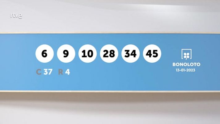 Loterías - La suerte en tus manos - 13/01/2023