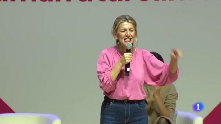 L'Informatiu - Yolanda Díaz presenta el projecte Sumar a Barcelona