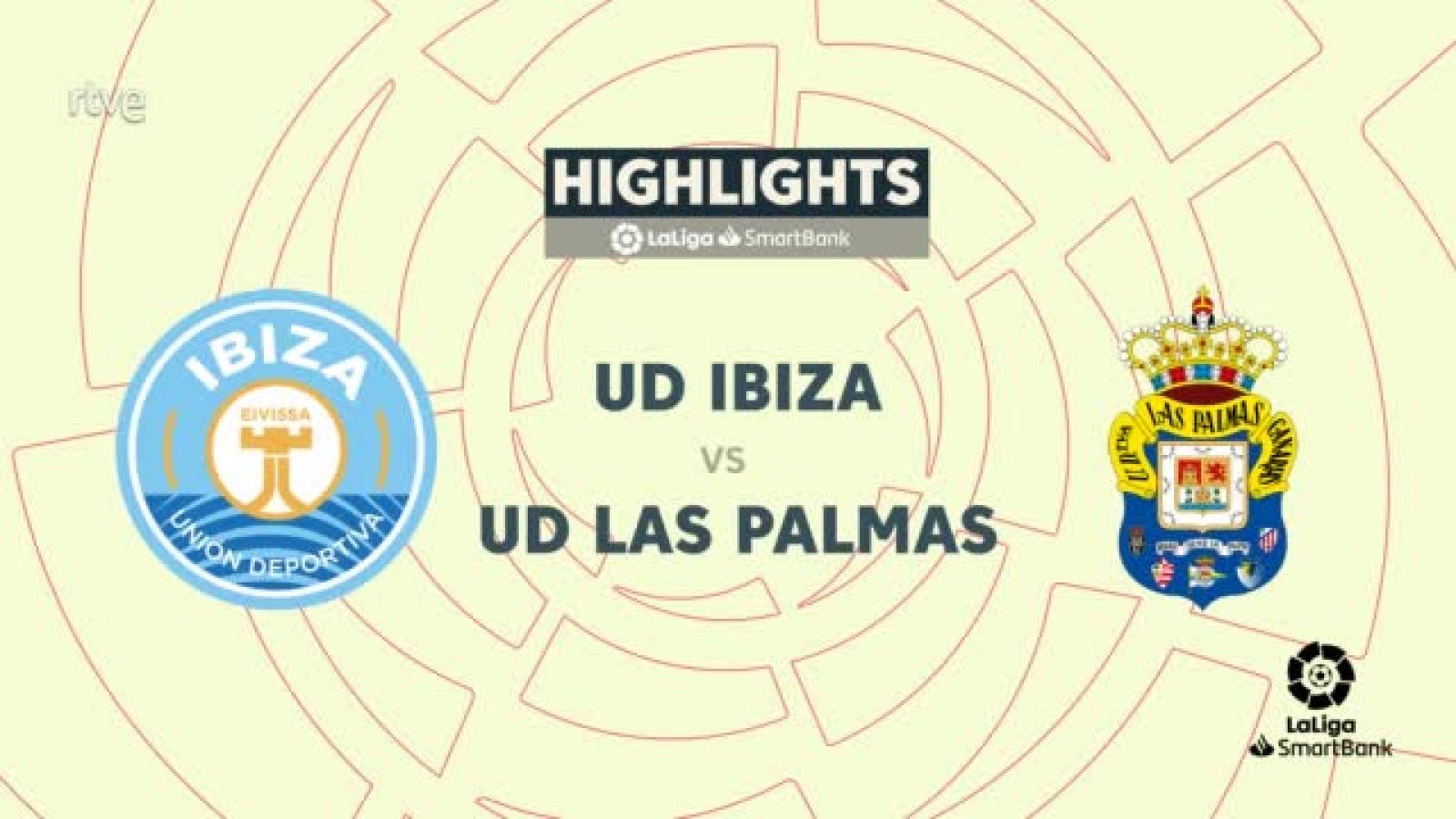 Ibiza - Las Palmas: resumen del partido de la 23ª jornada - ver ahora