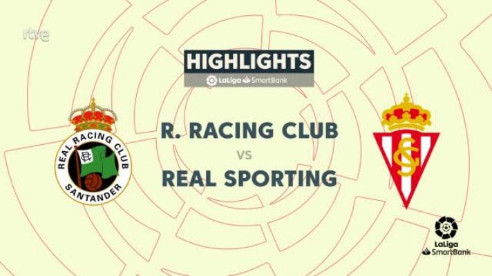 Resúmenes de LaLiga - Racing - Sporting: resumen del partido de la 23ª jornada 
