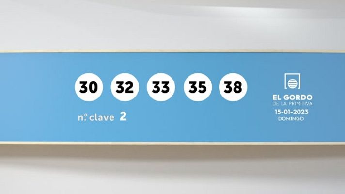 SELAE - Sorteo de la Lotería Gordo de la Primitiva del 15/01/2023