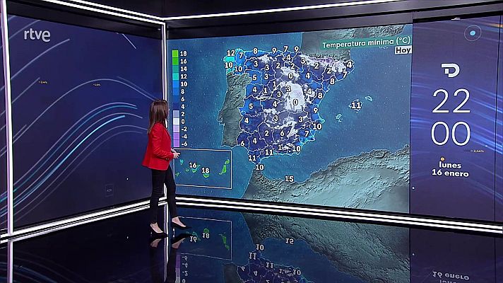 El tiempo - Notable descenso de las temperaturas máximas en Pirineos y el sureste peninsular