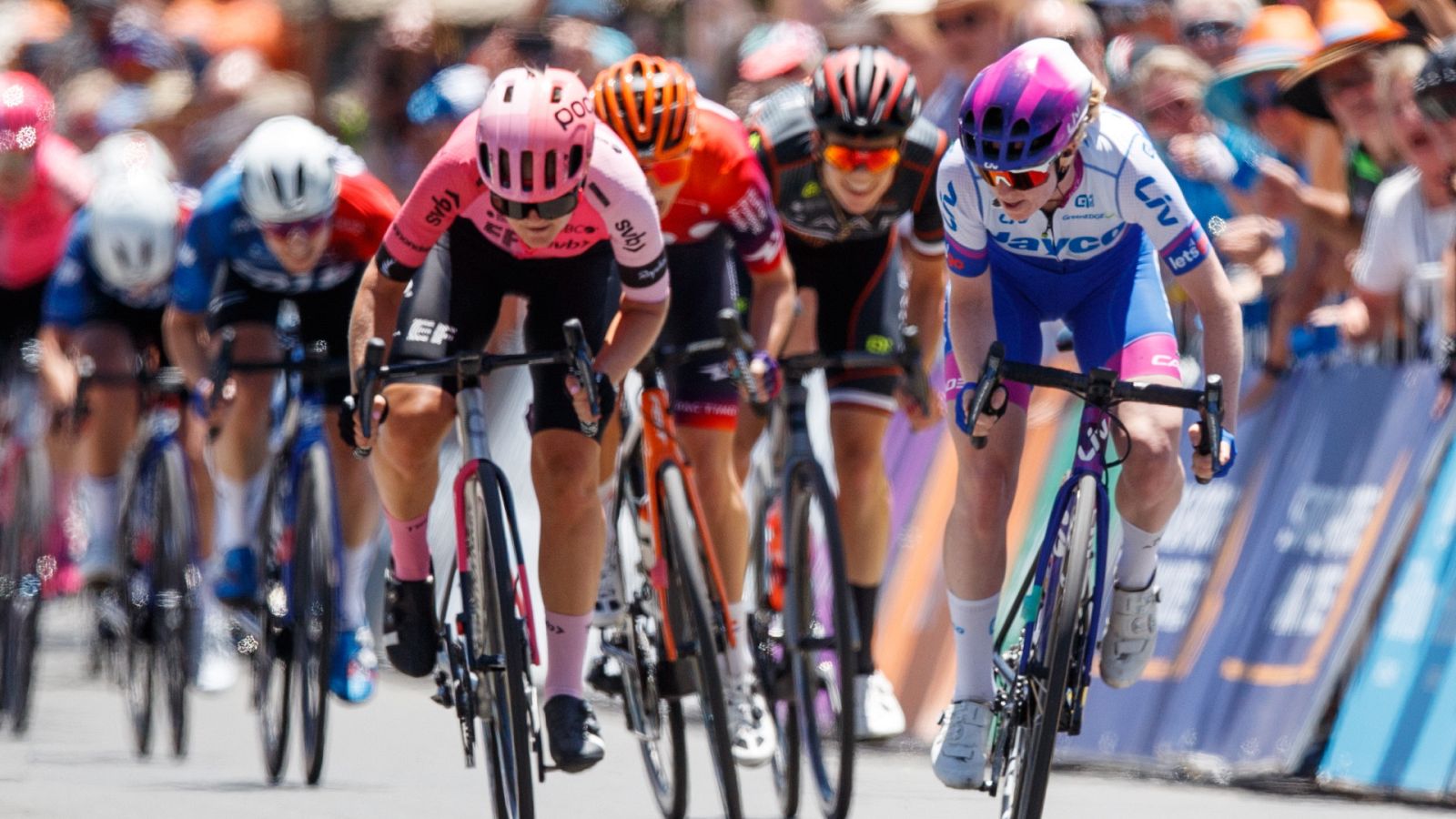 Ciclismo - Santos Tour Down Under femenino. 2ª etapa - ver ahora