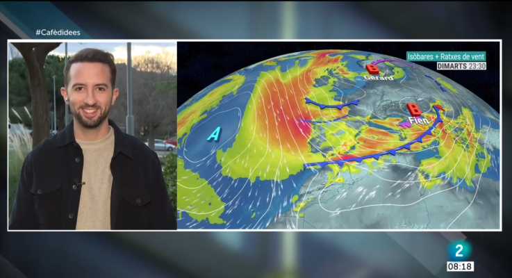 El temps - El temporal de vent, neu i onatge s'intensifica