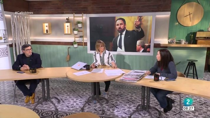 Cafè d'idees - Ignacio Garriga, Franc Cortada i Sílvia Aldavert