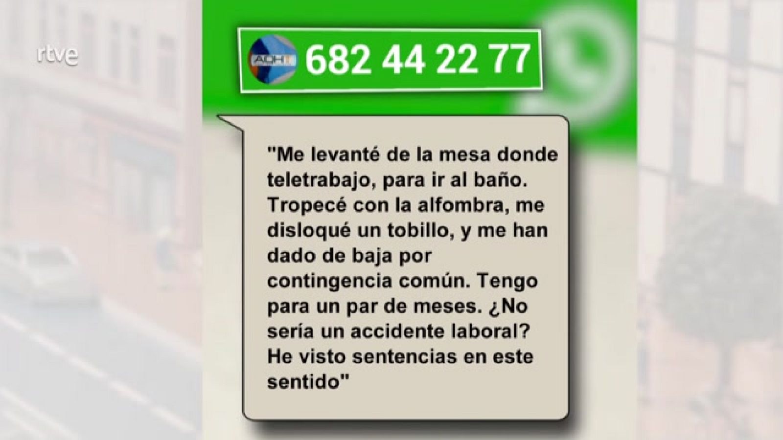 Aquí hay trabajo - Puedes tener un accidente laboral teletrabajando - ver ahora