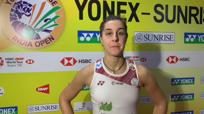 Bádminton - Open de la India I Carolina Marín gana a Okujara (21-13, 21-18)