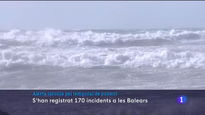 Informatiu Balear - Alerta taronja pel temporal de ponent