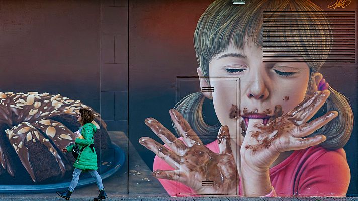 Telediario 1 - España es la favorita en el ranking mundial de murales, que ya ganó el año pasado