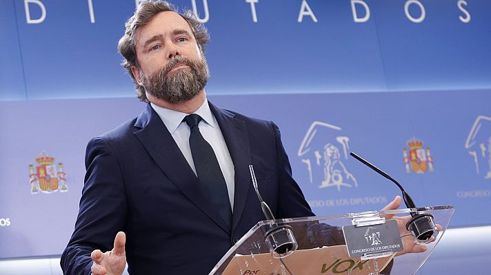 Telediario 2 - Vox se abre a revisar el pacto de coalición tras el choque por el protocolo del aborto