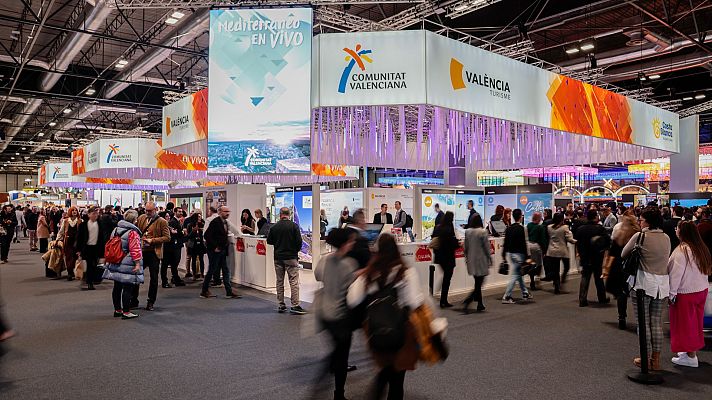 Telediario 1 - Arranca Fitur 2023 con el foco puesto en sostenibilidad, innovación y recuperar el turismo internacional