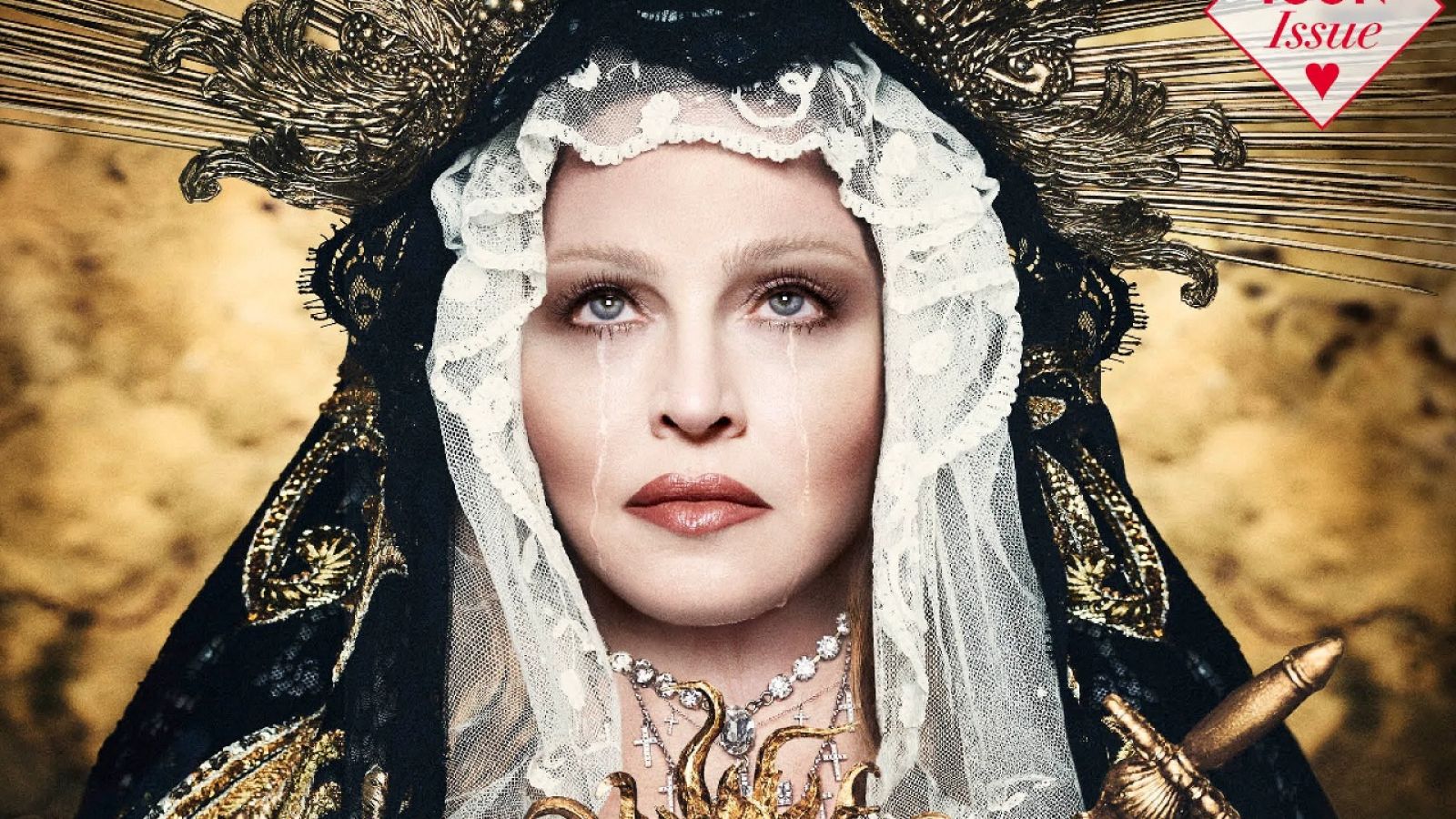 Madonna se viste como la Virgen en la revista 'Vanity Fair' | Ver