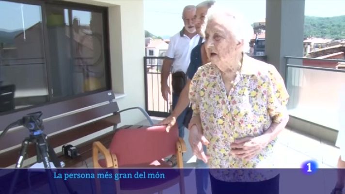 L'Informatiu - Una catalana es converteix en la dona més gran del món amb 115 anys
