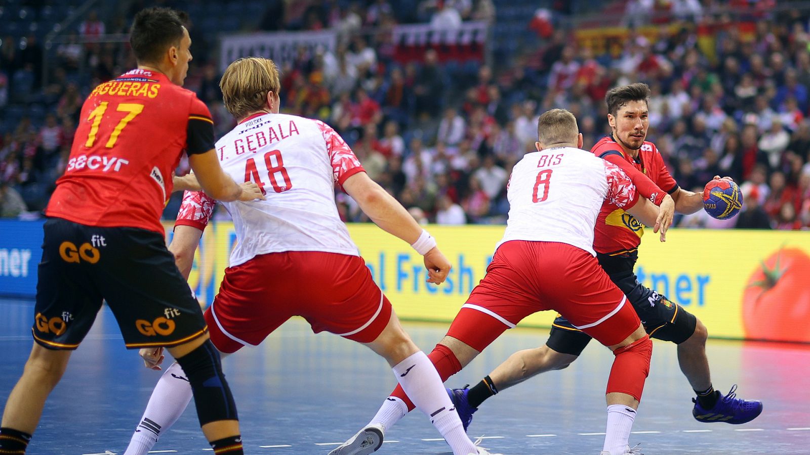 Balonmano - Campeonato del Mundo Masculino. Main Round: España - Polonia - ver ahora