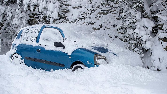 El tiempo - Importantes nevadas en el norte peninsular