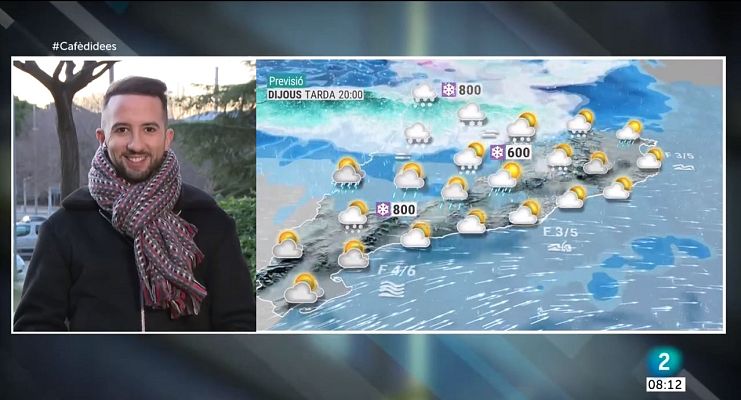 El temps - Més fred, més vent i més neu