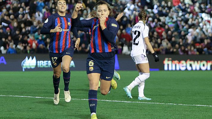 Fútbol - Supercopa femenina. Barcelona - Real Madrid: resumen y goles