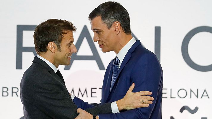 Telediario 2 - Sánchez y Macron sellan la nueva alianza hispanofrancesa