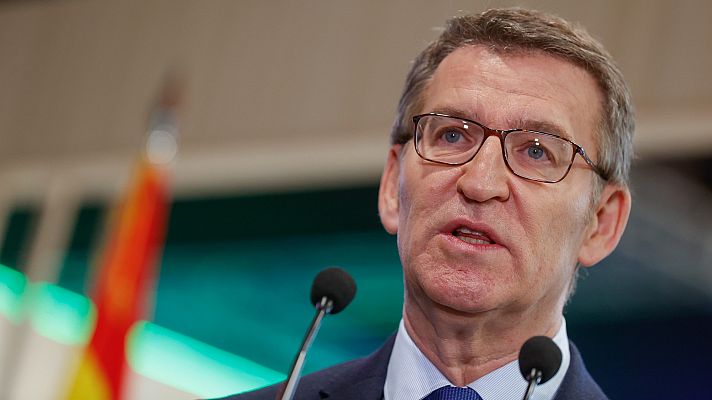 Informativo 24h - Feijóo y Mañueco acusan a Sánchez de crear un "conflicto inexistente" con el aborto: "Pone a los violadores en la calle"