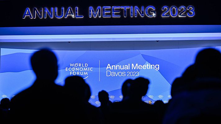 Telediario 1 - El ecologismo, la diversidad o la pobreza irrumpen en la agenda del Foro de Davos
