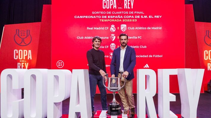 Telediario 1 - Derbi madrileño en los cuartos de Copa del Rey