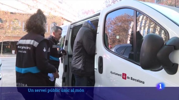 L'Informatiu - L'Informatiu acompanya durant una jornada als treballadors del Centre d'Urgències i Emergències Socials de Barcelona
