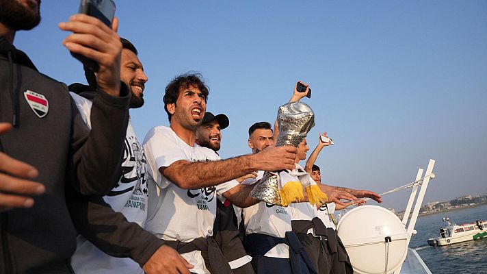Telediario 2 - Irak celebra la victoria en la Copa del Golfo de fútbol