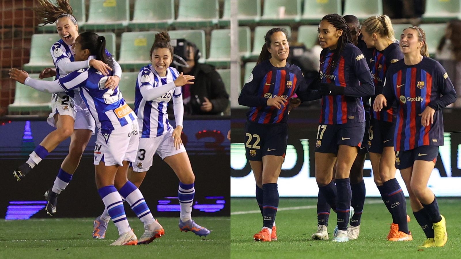 Supercopa femenina | Real Sociedad y Barcelona se juegan el título | Ver