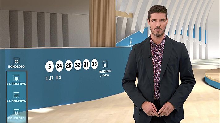 Loterías - Sorteo de la Bonoloto y Primitiva del 21/01/2023