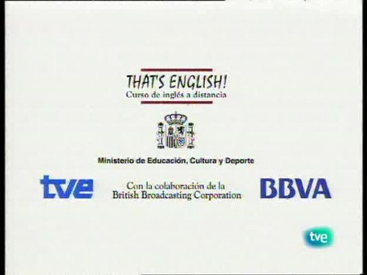 That's English - Módulo 2 - Unidad 3 - Programa 3