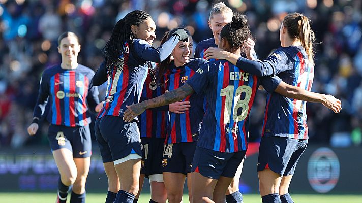 Fútbol - Resumen de la Supercopa de España femenina: Real Sociedad 0 - 3 Barcelona