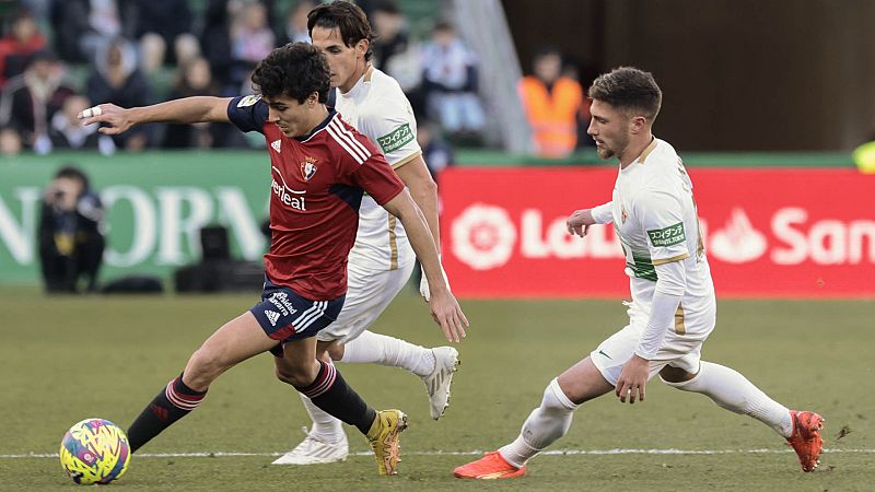 Elche - Osasuna: resumen del partido de la 18ª jornada de la Liga -- Ver ahora