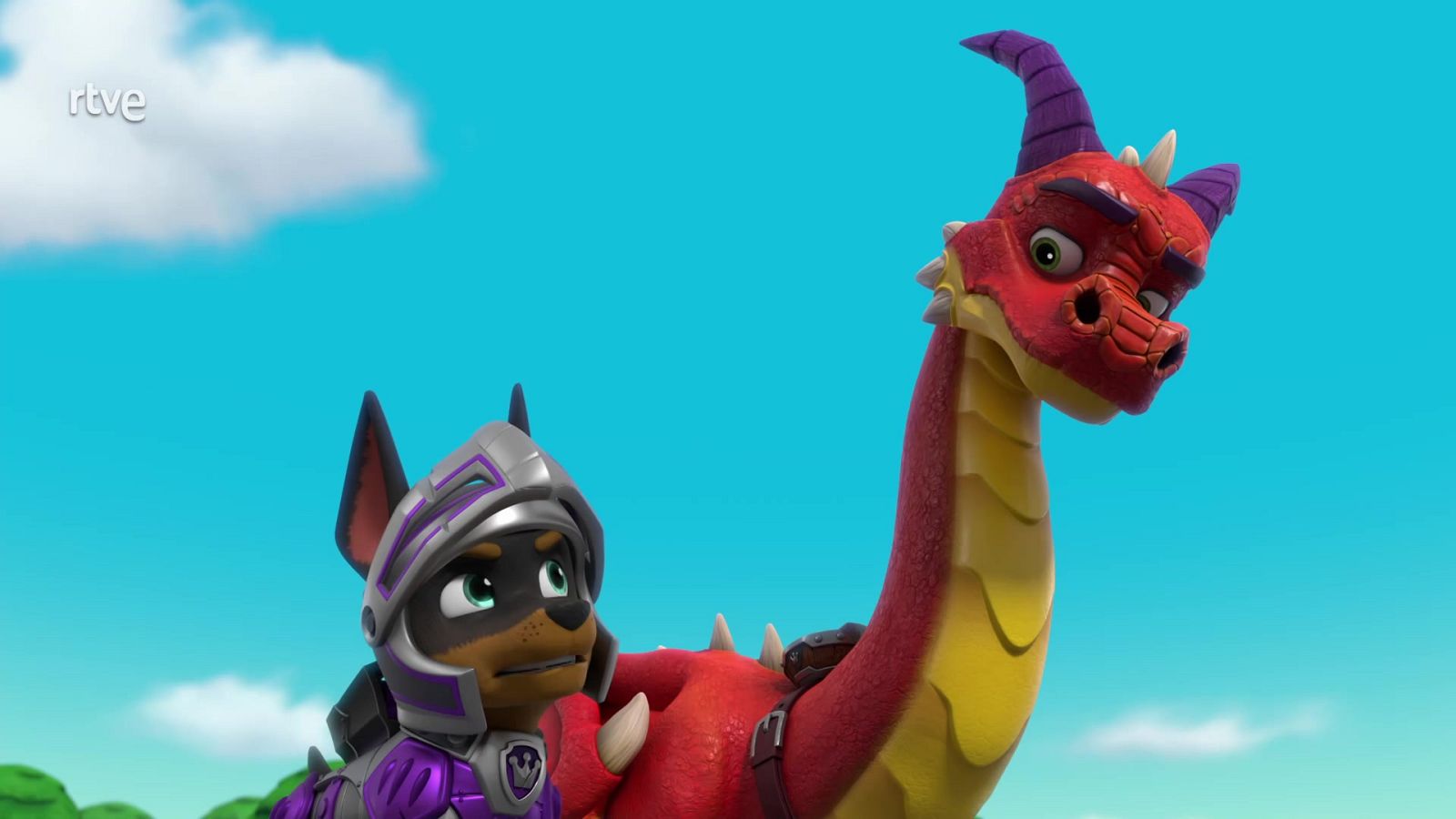 Caballeros al rescate: La patrulla salva un torneo - La patrulla canina | Ver