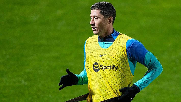 Telediario Matinal - Lewandoswki, listo para jugar la Copa del Rey con el Barça