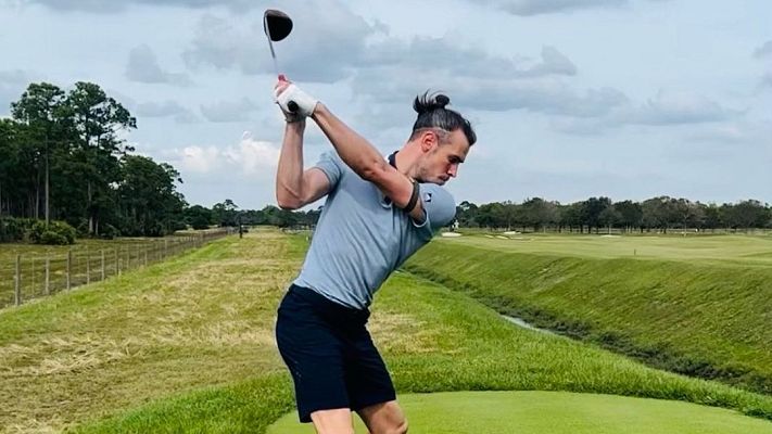 Telediario Matinal - Gareth Bale inicia su carrera en el golf