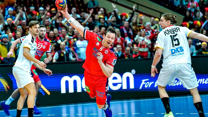 Telediario Matinal - Noruega puede con Alemania y será el rival de los Hispanos en cuartos