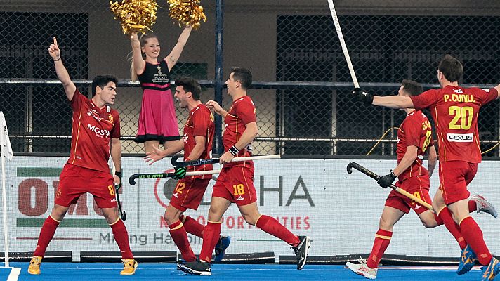 Hockey hierba y sala - Camp.Mundo masculino 1/4 Final: Australia - España