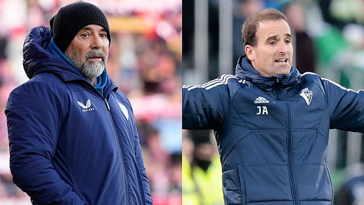 Telediario 2 - Sampaoli y Arrasate, un duelo especial en los banquillos