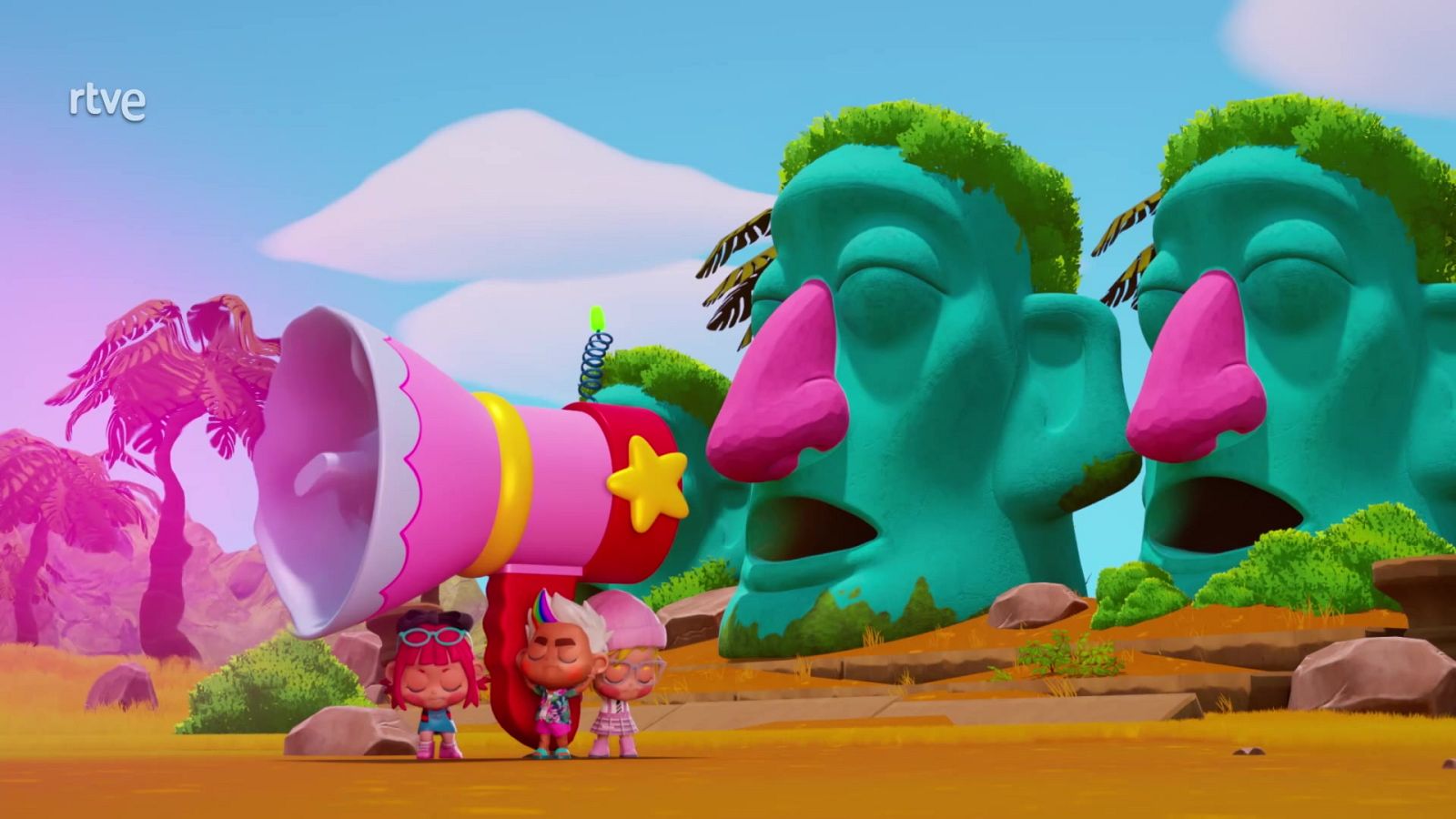 Unicornios en la Isla de Pascua - Trotties | Ver