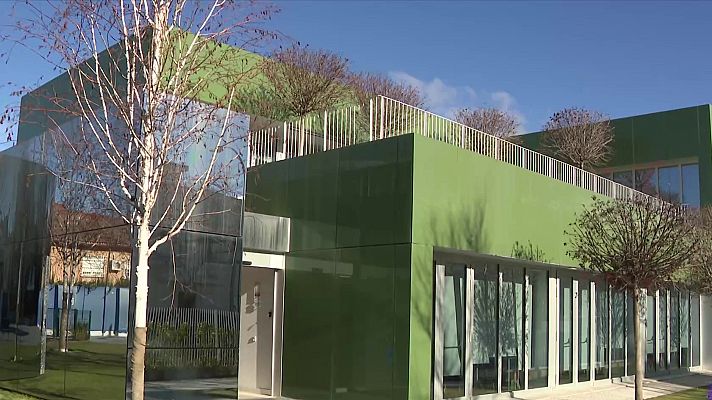 Telediario 1 - El primer colegio 'pasivo' de España: mantiene la temperatura sin necesidad de gasto energético