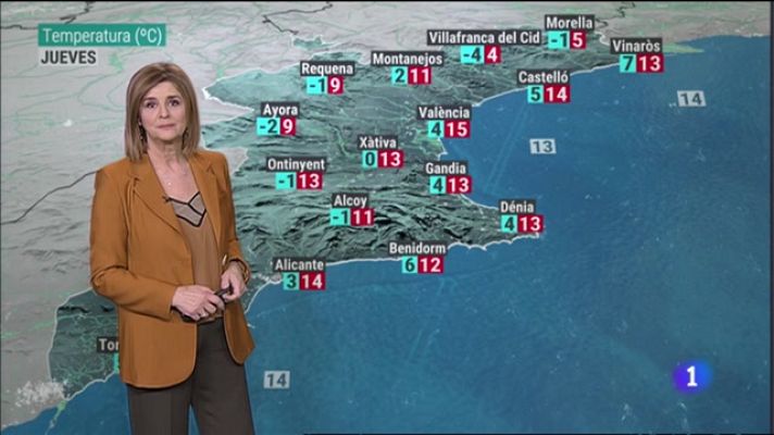 L'informatiu - Comunitat Valenciana - El tiempo en la Comunitat Valenciana - 25/01/23