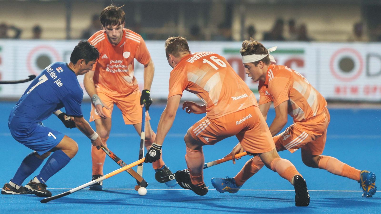 Hockey hierba - Campeonato del Mundo masculino 1/4 Final: Países Bajos - Corea - ver ahora