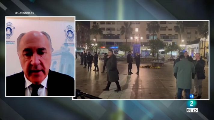 Cafè d'idees - L'acalde d'Algesires, sobre l'atacant: "No estava legalitzat, no estava censat"