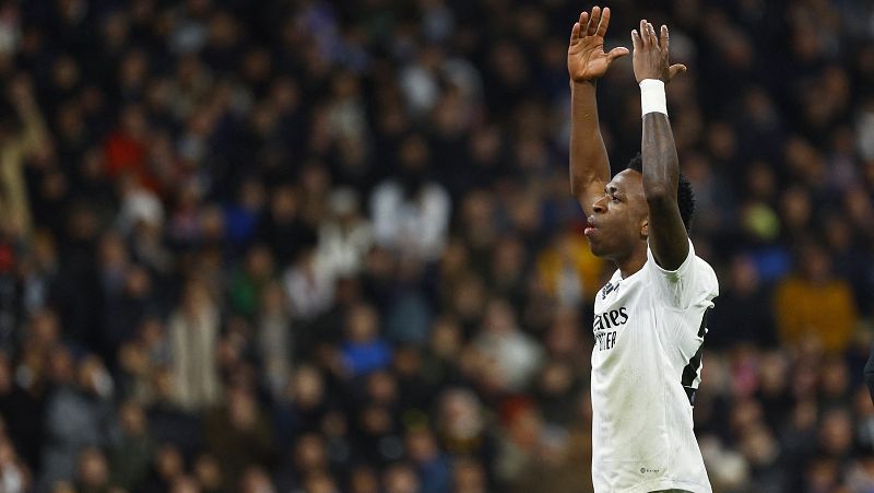 Vinicius sentencia el partido con baile incluido