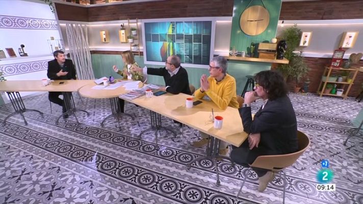 Cafè d'idees - Jéssica Albiach, Xavier Torrens i 'Júnior'