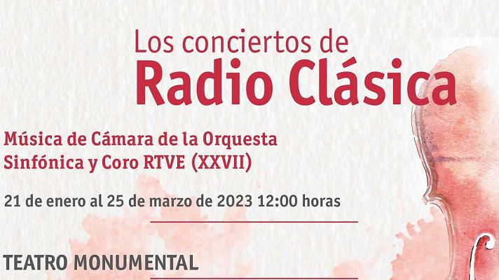  - Anuncio XXVII Ciclo de Música de Cámara de OCRTVE